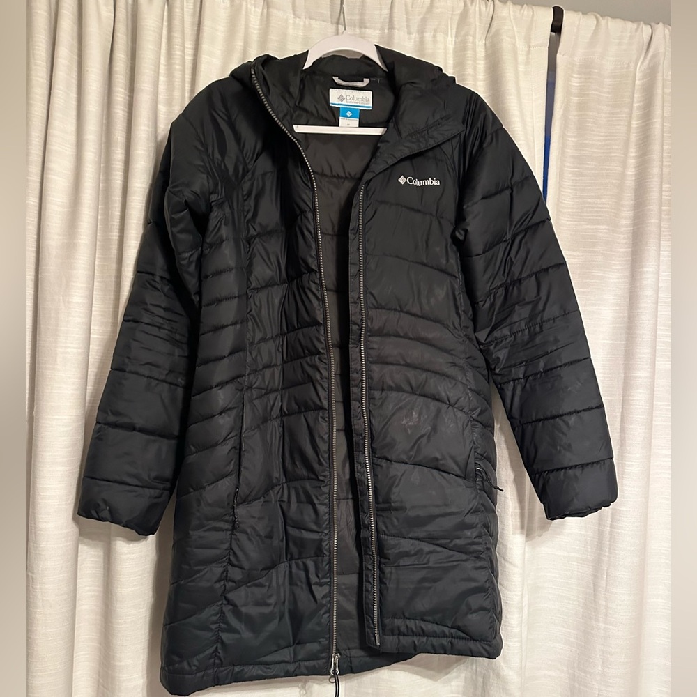 Columbia Black Hooded Jacket